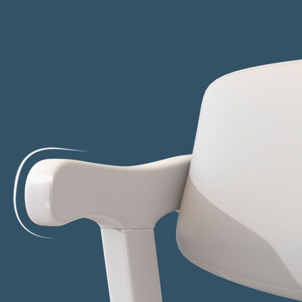 Zeitgenössischer Leder -Esstuhl offener Essnebel Möbel im matten Finish