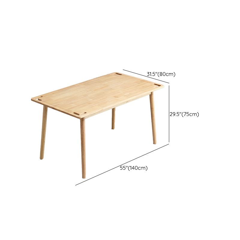 1/3/5 pezzi tavolo da pranzo in stile moderno e sedia set con legno massiccio