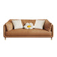 Contemporary Loose Back Standard Pillow Top Arm Faux Leather Seating Clearhalo 'furn' 'furn_sofas' 'Furniture' 'furniture_sofas' 'Living Room Furniture' 'Sofa' 'sofas' 1200x1200_faaf8100-fb18-4a6f-8c52-668ee409121f