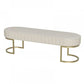 15.7" Wide Upholstered Seating Bench Cushioned Entryway and Bedroom Bench with Legs Clearhalo 'Benches' 'Chairs & Seating' 'furn' 'furn_benches' 'Furniture' 'Living Room Furniture' 1200x1200_fab17a71-5db5-4989-8536-709e8cab17b4