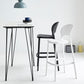 Industrial Armless Low Back Bar Stool Indoor Stackable Plastic Bar Stool Clearhalo 'Bar Furniture' 'Bar Stools' 'bar_stools' 'furn' 'furn_bar_stools' 'Furniture' 'Kitchen & Dining Furniture' 1200x1200_fab3c080-2ab2-4352-9304-82f619852f73
