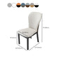 Contemporary Wood Dining Armless Chairs Upholstered Side Chairs for Restaurant Use