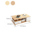 Artificial Wood Coffee or End Table Rectangular Coffee Table with Storage Clearhalo 'Coffee & Accent Tables' 'Coffee Tables' 'coffee_tables' 'furn' 'furn_coffee_tables' 'Furniture' 'Living Room Furniture' 1200x1200_fab49052-ad1f-4746-92eb-5455d230d745