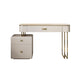 Glam Makeup Vanity Desk Table Slate Top Dressing Table with Drawer