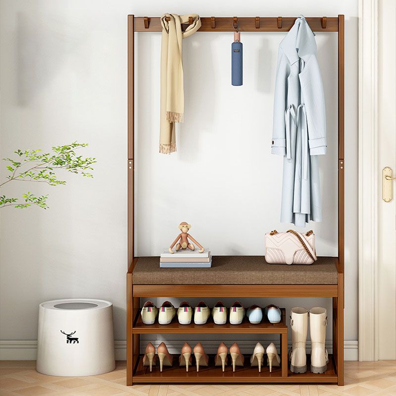 Wooden Coat Hanger Modern Style Simple Household Floor Coat Rack Clearhalo 'Entry & Mudroom Furniture' 'furn' 'furn_hall_tree_coat_racks' 'Furniture' 'Hall Trees & Coat Racks' 'hall_tree_coat_racks' 1200x1200_fab965c2-3772-49ff-8d28-6bec2acd223b