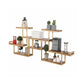 Wall Mounted Bookshelf Solid Wood Industrial Style Bookcase for Home Office Clearhalo 'Bookcases' 'Furniture' 'furniture_bookcases' 'kitchen' 'kitchen_bookcases' 'Living Room Furniture' 'Office Furniture' 1200x1200_faba66dd-9e8d-4e7f-a452-a1c5b5d1743b