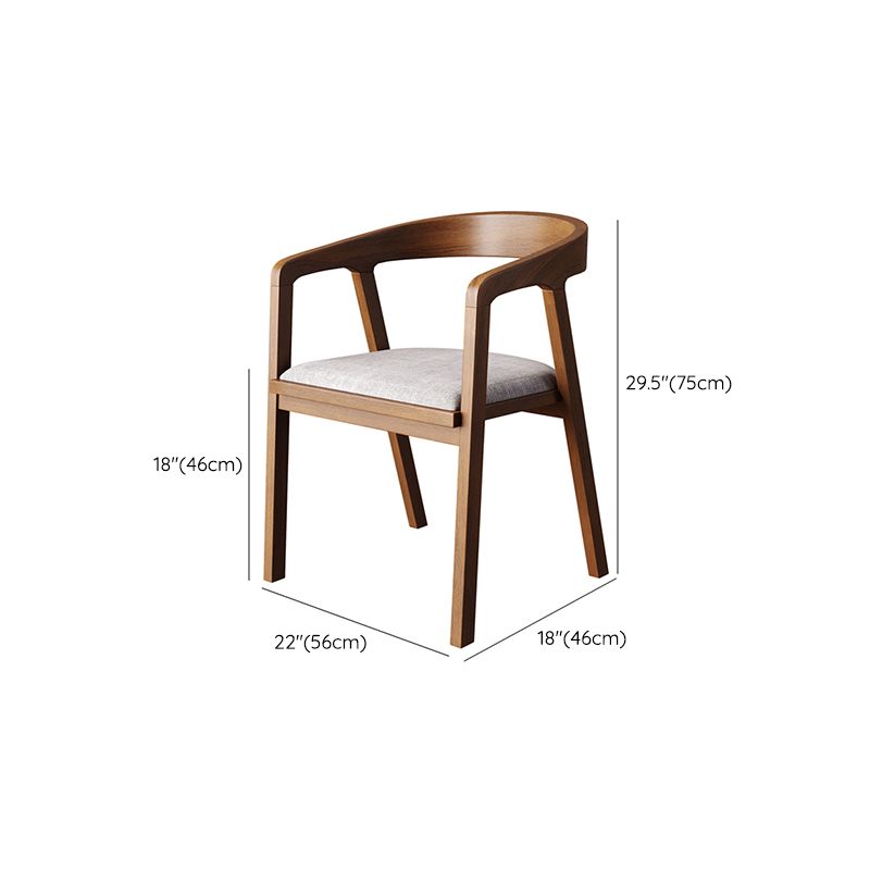 茶色にセットされた現代の無垢材の家具1/2/5 PCSダイニング家具