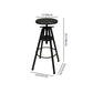 Height Adjustable Metal Barstools Industrial Style Backless Counter Stools Black Clearhalo 'Bar Furniture' 'Bar Stools' 'bar_stools' 'furniture_bar_stools' 'Kitchen & Dining Furniture' 'kitchen&dining_furn' 'kitchen' 'kitchen_furn' Furniture' 1200x1200_fabbf6f7-a6b4-4765-a081-c1b108d8114c
