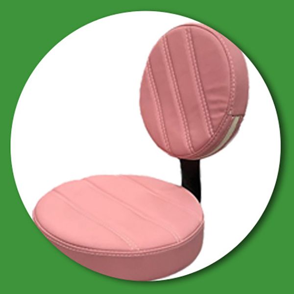 Tabouret de bar en cuir PU de style soulevé de style contemporain avec des jambes en métal