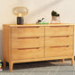 Contemporary Chest Home Rubber Wood Storage Chest with Drawers Clearhalo 'Bedroom Furniture' 'Dressers & Chests' 'dressers_chests' 'furn' 'furn_dressers_chests' 'Furniture' 1200x1200_fac0559f-49af-4e31-b62b-ef1f673b4a9b