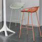 Contemporary Footrest Metal Barstool Matte Finish Restaurant Stool Clearhalo 'Bar Furniture' 'Bar Stools' 'bar_stools' 'furn' 'furn_bar_stools' 'Furniture' 'furniture_bar_stools' 'Kitchen & Dining Furniture' 1200x1200_fac0a23a-fe7e-4d62-87e2-49e8d5ee995e