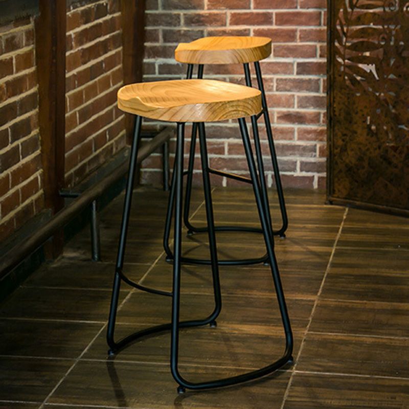 Iron Bar Stool Home Living Room Milk Tea Shop High Stool Bar Creative Modern Style Clearhalo 'Bar Furniture' 'Bar Stools' 'bar_stools' 'furn' 'furn_bar_stools' 'furniture_bar_stools' 'Kitchen & Dining Furniture' 'kitchen&dining_furn' 'kitchen' 'kitchen_furn' Furniture' 1200x1200_fac1597b-95d3-4eb2-ac79-bffd279a743b