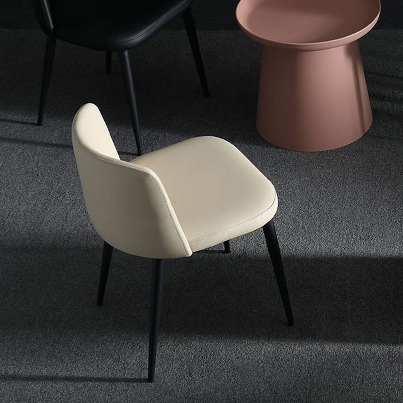 Contemporary Home Dining Chairs Armless Low Back Dining Side Chair Clearhalo 'Dining Chairs' 'Dining Tables & Seating' 'dining_chair' 'furn' 'furn_dining_chair' 'Furniture' 'Kitchen & Dining Furniture' 1200x1200_fac39886-85f4-4e12-afef-0f8910828f5c