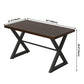 Industrial Style Brown Dinner Table Solid Wood Trestle Table for Dining Room Clearhalo ' dining_table' 'Dining Tables & Seating' 'Dining Tables' 'furn' 'furn_dining_table' 'Furniture' 'furniture_dining_table' 'Kitchen & Dining Furniture' 'kitchen&dining_furn' 'kitchen' 'kitchen_dining_table' 1200x1200_fac67ce5-40b9-40e6-8b2b-7c3509ede9e4