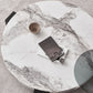 Marble Coffee Cocktail Table Contemporary 3 Legs Coffee or End Table Clearhalo 'Coffee & Accent Tables' 'Coffee Tables' 'coffee_tables' 'furn' 'furn_coffee_tables' 'Furniture' 'Living Room Furniture' 1200x1200_fac9017e-eade-4b85-acf8-d3c1926b3797