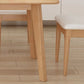 Mesa de comedor de madera maciza Mesa de comedor rectangular para cocina
