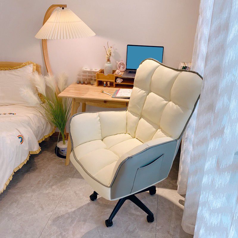 Modern No Distressing Office Chair Armless Ergonomic Chair with Wheels Clearhalo 'furn' 'furn_office_chair' 'Furniture' 'Office Chairs' 'Office Furniture' 'office_chair' 1200x1200_facf69a9-5cde-489b-8dce-8fc3b8bf8358