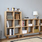 Contemporary Wooden Bookshelf Standard Bookcase with Shelves