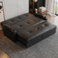 Divani convertibili scandinavi Black Tufted Back Sleeper Sofha