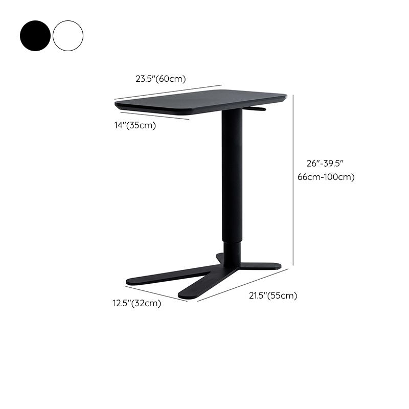 13" Wide Contemporary Corner Table Metal Rectangular Accent Side Table Clearhalo 'Coffee & Accent Tables' 'End & Side Tables' 'end_side_tables' 'furn' 'furn_end_side_tables' 'Furniture' 'Living Room Furniture' 1200x1200_fadf1e45-c9c5-4602-9817-4eae6f75d8fb