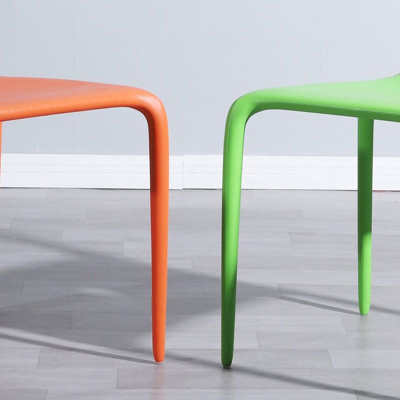 Scandinavian Plastic Kitchen and Dining Room Chair Open Back Dining Side Chair Clearhalo 'Dining Chairs' 'Dining Tables & Seating' 'dining_chair' 'furn' 'furn_dining_chair' 'Furniture' 'furniture_dining_chair' 'Kitchen & Dining Furniture' 1200x1200_fae24ca3-b8ce-497f-851d-3c5c05256eb0