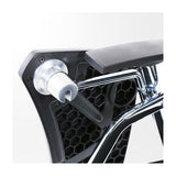 ミッドバックメッシュカンファレンスチェアモダンホームオフィス固定武器室の椅子