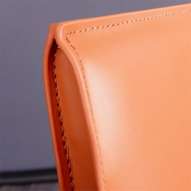 Faux Leather Modern Dining Room Chair Matte Finish Solid Back Dining Arm Chairs Clearhalo ' kitchen&dining_furn' 'Dining Chairs' 'Dining Tables & Seating' 'dining_chair' 'furn' 'furn_dining_chair' 'Furniture' 'furniture_dining_chair' 'Kitchen & Dining Furniture' 'kitchen' 1200x1200_fae414f2-1fd9-4357-a841-2446cb8a60b2