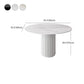 Modern 1/5 Pieces Dining Set Round Stone Dining Table for Dining Room Clearhalo 'Dining Room Sets' 'Dining Tables & Seating' 'dining_room_set' 'furn' 'furn_dining_room_set' 'Furniture' 'furniture_dining_room_set' 'Kitchen & Dining Furniture' 1200x1200_fae6c5b9-f97a-456a-a251-c93ce8f6f974