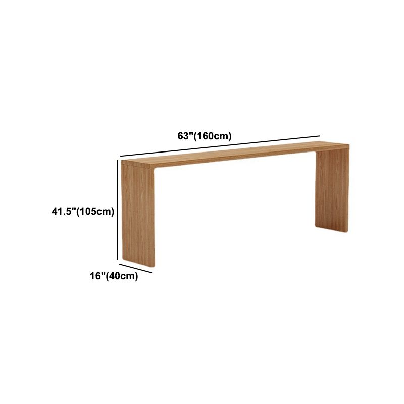 Glam 1/5/9 Pieces Bar Table Set Rectangle Wooden Counter Table for Kitchen Clearhalo 'Bar Furniture' 'furn' 'furn_home_bar_bar_sets' 'Furniture' 'Home Bars & Bar Sets' 'home_bar_bar_sets' 'Kitchen & Dining Furniture' 1200x1200_fae7aed0-3af5-4457-9e2a-48e99810ae3b