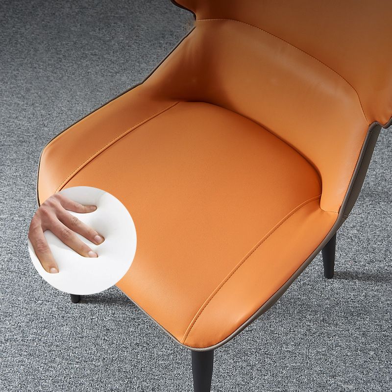 European Glam Style Metal Chair Set Wingback Side Dining Room Kitchen Chairs Clearhalo ' kitchen&dining_furn' 'Dining Chairs' 'Dining Tables & Seating' 'dining_chair' 'furn' 'furn_dining_chair' 'Furniture' 'furniture_dining_chair' 'Kitchen & Dining Furniture' 'kitchen' 1200x1200_fae8057d-2af6-434c-8986-5f4cc0240579