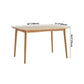 Modern Oak Wood Table in Nature Rectangle Dining Table with Wooden Base and 4 Legs Clearhalo ' dining_table' 'Dining Tables & Seating' 'Dining Tables' 'furn' 'furn_dining_table' 'Furniture' 'furniture_dining_table' 'Kitchen & Dining Furniture' 'kitchen&dining_furn' 'kitchen' 'kitchen_dining_table' 1200x1200_fae8c61f-1e67-4a4d-9efd-b27e4fca9c27