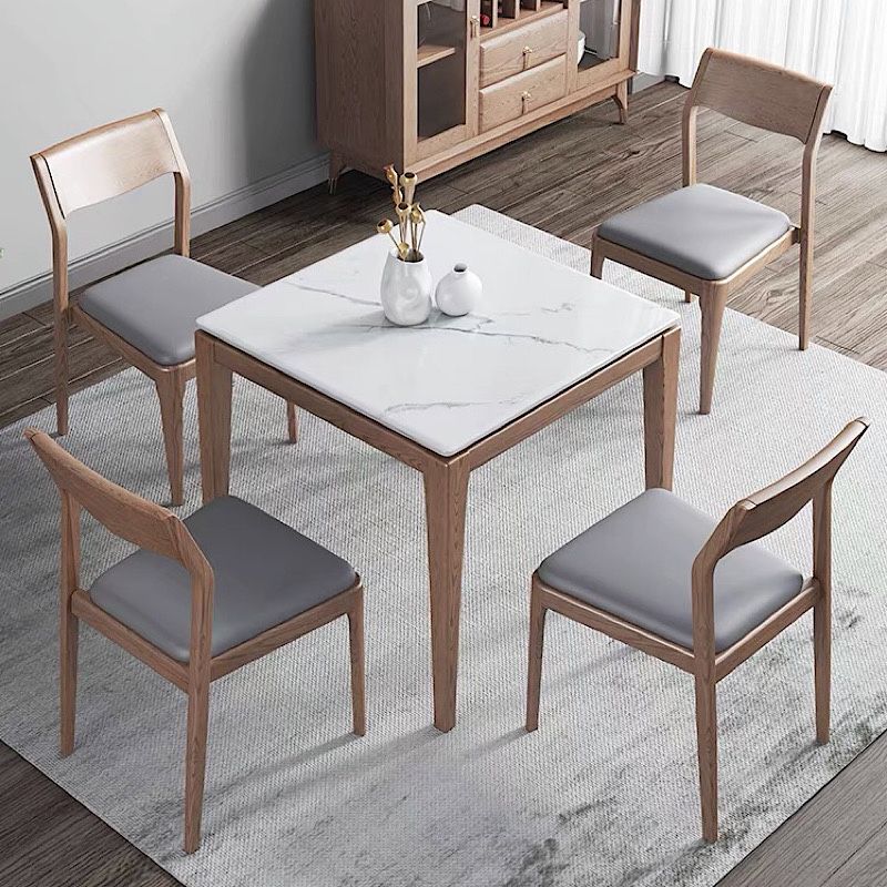 Contemporary Wood Dining Room Chairs Armless Open Back Dining Side Chair Clearhalo 'Dining Chairs' 'Dining Tables & Seating' 'dining_chair' 'furn' 'furn_dining_chair' 'Furniture' 'Kitchen & Dining Furniture' 1200x1200_faf0e270-6844-416d-8b03-9373b453aa2e
