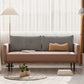 Square Arm Sofa Sofa 31.5" D x 29.53" H Faux Leather/Linen Sofa Clearhalo 'furn' 'furn_sofas' 'Furniture' 'furniture_sofas' 'kitchen' 'kitchen_sofas' 'Living Room Furniture' 'Sofa' 'sofas' 1200x1200_faf3cdf0-c10d-499c-a68f-4bf468db7023