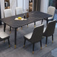 Contemporary Style Dining Site Table Stone Dining Table Rectangle for Dining Room Clearhalo ' dining_table' 'Dining Tables & Seating' 'Dining Tables' 'furn' 'furn_dining_table' 'Furniture' 'furniture_dining_table' 'Kitchen & Dining Furniture' 'kitchen&dining_furn' 'kitchen' 'kitchen_dining_table' 1200x1200_faf6a5c6-8d04-4260-9a6f-9cf3485fd581
