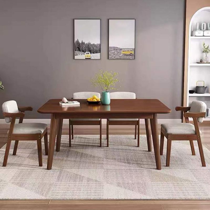 Solid Wood Dining Room Table Modern Dining Table for Kitchen Clearhalo 'Dining Tables & Seating' 'Dining Tables' 'dining_table' 'furn' 'furn_dining_table' 'Furniture' 'Kitchen & Dining Furniture' 1200x1200_faf8caba-ba6a-4ea0-882d-c2fc1fe17019