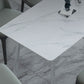 Sintered Stone Dining Table Modern Rectangle Dining Table with Acrylic Base for Home Use Clearhalo ' dining_table' 'Dining Tables & Seating' 'Dining Tables' 'furn' 'furn_dining_table' 'Furniture' 'furniture_dining_table' 'Kitchen & Dining Furniture' 'kitchen&dining_furn' 'kitchen' 'kitchen_dining_table' 1200x1200_fafa3568-7348-415c-a8bc-97d27b86c663