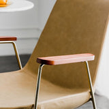 Nordic Style Dining Chairs Kitchen Arm Dining Side Chairs with Metal Legs Clearhalo ' kitchen&dining_furn' 'Dining Chairs' 'Dining Tables & Seating' 'dining_chair' 'furn' 'furn_dining_chair' 'Furniture' 'furniture_dining_chair' 'Kitchen & Dining Furniture' 'kitchen' 1200x1200_fafc1cdd-3d89-494d-ab97-fccc8ecbf938