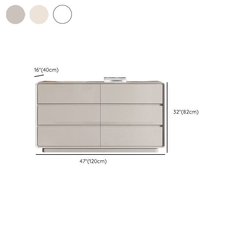 Manufactured Wood Dresser Modern Storage Chest Dresser with 5/6/8/9 Drawers Clearhalo 'Bedroom Furniture' 'Dressers & Chests' 'dressers_chests' 'furn' 'furn_dressers_chests' 'Furniture' 1200x1200_fb00e9fa-d055-4535-86c7-8664edc5aead