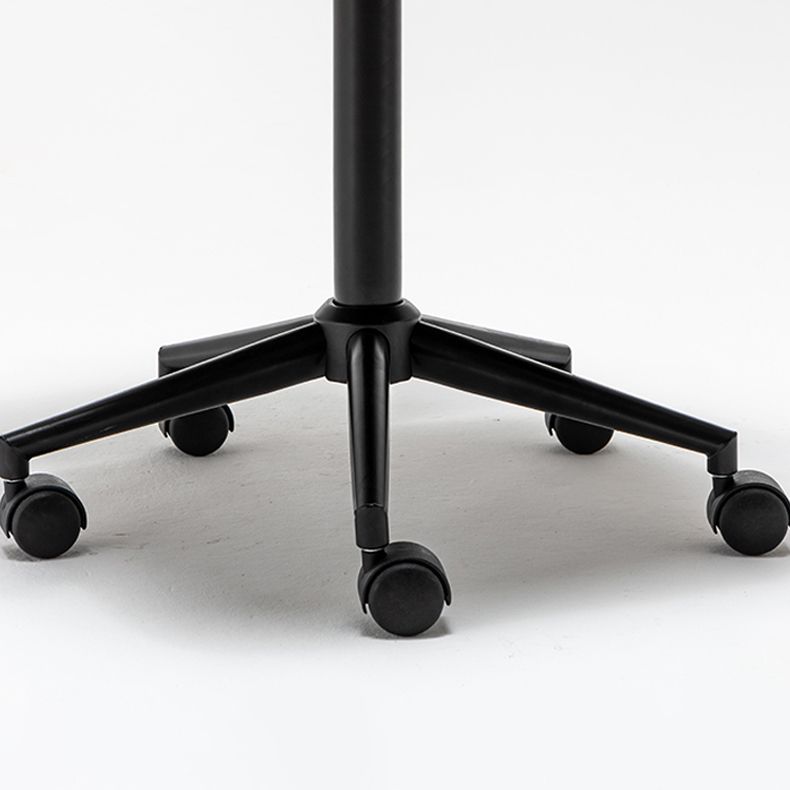 Minimalist Style Swivel Leather Dining Chair Open Back Dining Side Chair Clearhalo ' kitchen&dining_furn' 'Dining Chairs' 'Dining Tables & Seating' 'dining_chair' 'furn' 'furn_dining_chair' 'Furniture' 'furniture_dining_chair' 'Kitchen & Dining Furniture' 'kitchen' 1200x1200_fb01b842-d436-408e-a08c-f0314afb4beb