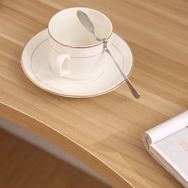 Modern Artificial Wood Desk Home Office Writing Desk with Hutch Clearhalo 'furn' 'furn_office_desk' 'Furniture' 'furniture_office_desk' 'Office Desks' 'Office Furniture' 'office_desk' 1200x1200_fb04c9d9-6230-4007-8859-2435307b9633