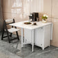 Contemporary Kitchen Standard Dining Table Folding Dining Table (only table) Clearhalo ' dining_table' 'Dining Tables & Seating' 'Dining Tables' 'Furniture' 'furniture_dining_table' 'Kitchen & Dining Furniture' 'kitchen&dining_furn' 'kitchen' 'kitchen_dining_table' 1200x1200_fb0774e1-2c8b-425f-ba55-6087b1a8290c