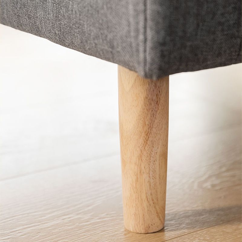 Linen Sofa Tuxedo Arm Tight Back 23.62" Wide Sofa for 3 people Clearhalo 'furn' 'furn_sofas' 'Furniture' 'Living Room Furniture' 'Sofa' 'sofas' 1200x1200_fb089a7c-975a-4d42-8110-a6fe19660730