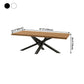 Industrial Style Rectangle Furniture Pine Solid Wood Dining Site Table Clearhalo ' dining_table' 'Dining Tables & Seating' 'Dining Tables' 'furn' 'furn_dining_table' 'Furniture' 'furniture_dining_table' 'Kitchen & Dining Furniture' 'kitchen&dining_furn' 'kitchen' 'kitchen_dining_table' 1200x1200_fb089b41-6083-4ebc-9630-8903b79a02f9