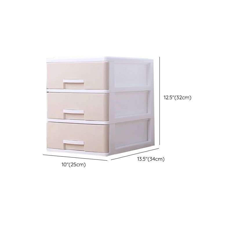 Plastikdateischrank vertikaler Aktenschrank mit Schubladen für Home Office