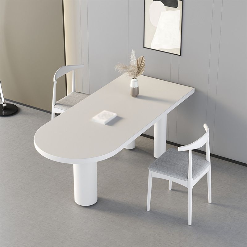 Free Form Solid Wood Indoor Table Restaurant Modern Wood Table with 3 Legs Clearhalo ' dining_table' 'Dining Tables & Seating' 'Dining Tables' 'furn' 'furn_dining_table' 'Furniture' 'furniture_dining_table' 'Kitchen & Dining Furniture' 'kitchen&dining_furn' 'kitchen' 'kitchen_dining_table' 1200x1200_fb0f53fd-1380-4490-8f18-0d31b156007c