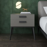 Wooden and Leather Bedside Cabinet Modern Minimalist Bedside Table with Drawers Clearhalo 'Bedroom Furniture' 'furn' 'furn_night_stand' 'Furniture' 'night_stand' 'Nightstands' 1200x1200_fb13ec80-34b8-4f74-8700-ac105e55c495