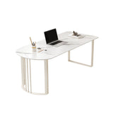 Peninsula Stone Top Office bureau de style moderne de style de style pour le bureau