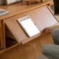 Console multimédia TV en bois massif, console TV moderne pour salon