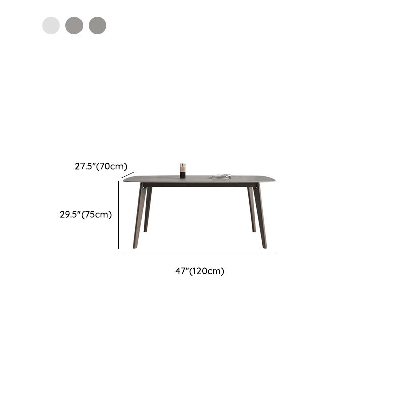Modern Style Furniture Rectangle Stone Dining Room Table for Home