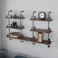 Wall Mounted Bookcase Shelf Industrial Rectangular Shelves for Study Room Clearhalo 'Bookcases' 'furn' 'furn_bookcases' 'Furniture' 'furniture_bookcases' 'kitchen' 'kitchen_bookcases' 'Living Room Furniture' 'Office Furniture' 1200x1200_fb203fc5-a00b-4e5d-b6b8-e00dcb4b7362